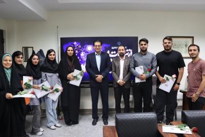 تقدیر سرپرست دانشگاه مراغه از همکاران و همیاران دانشجویی روابط عمومی